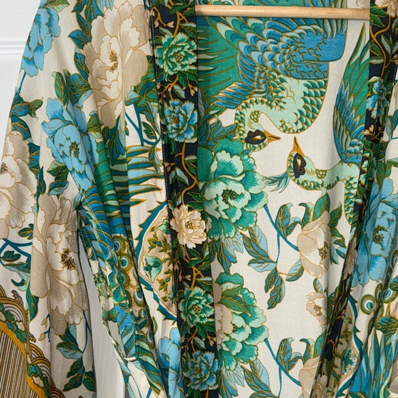 Floral Peacock Kimono - Picture 3 of 5